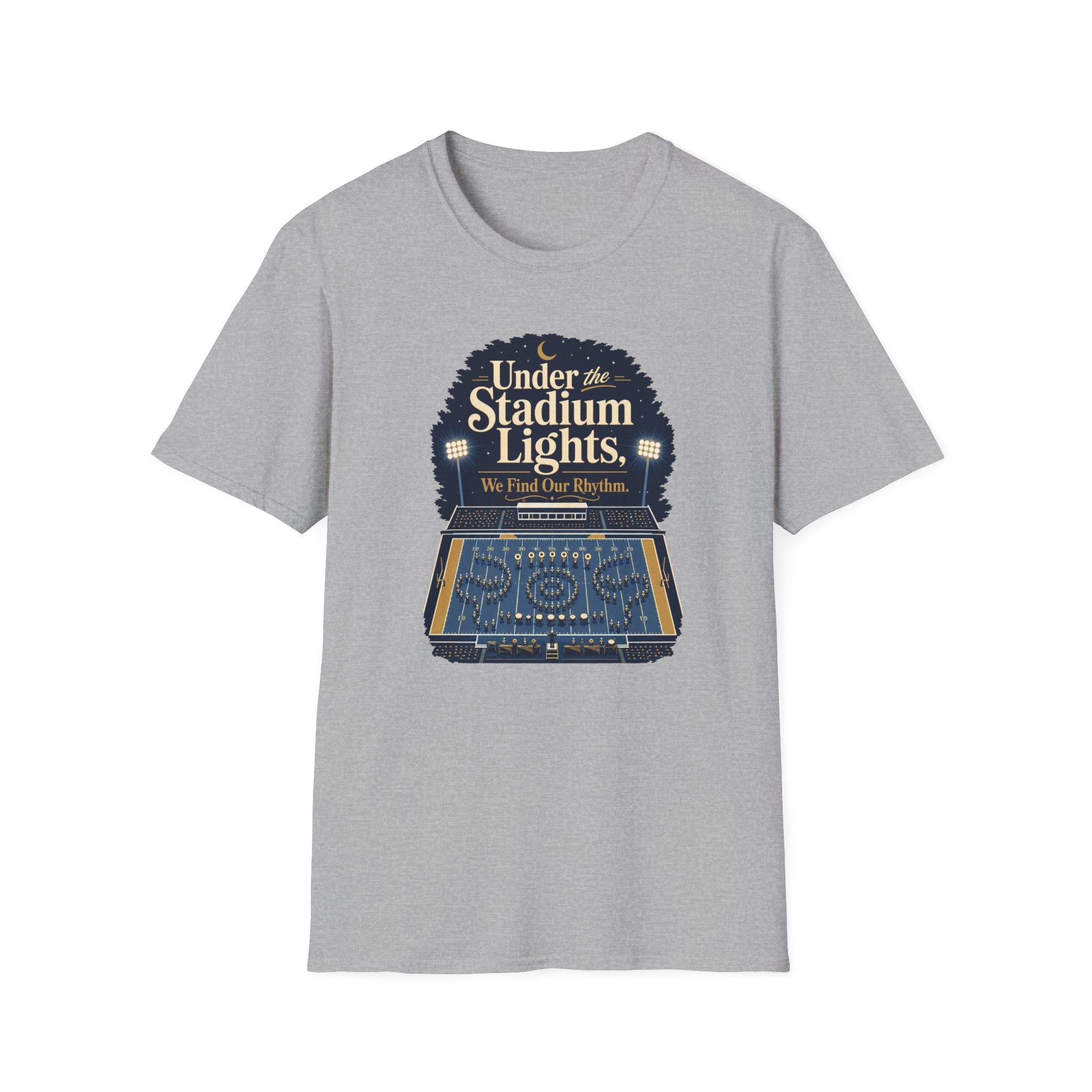 Under the Stadium Lights We Find Our Rhythm T-shirt