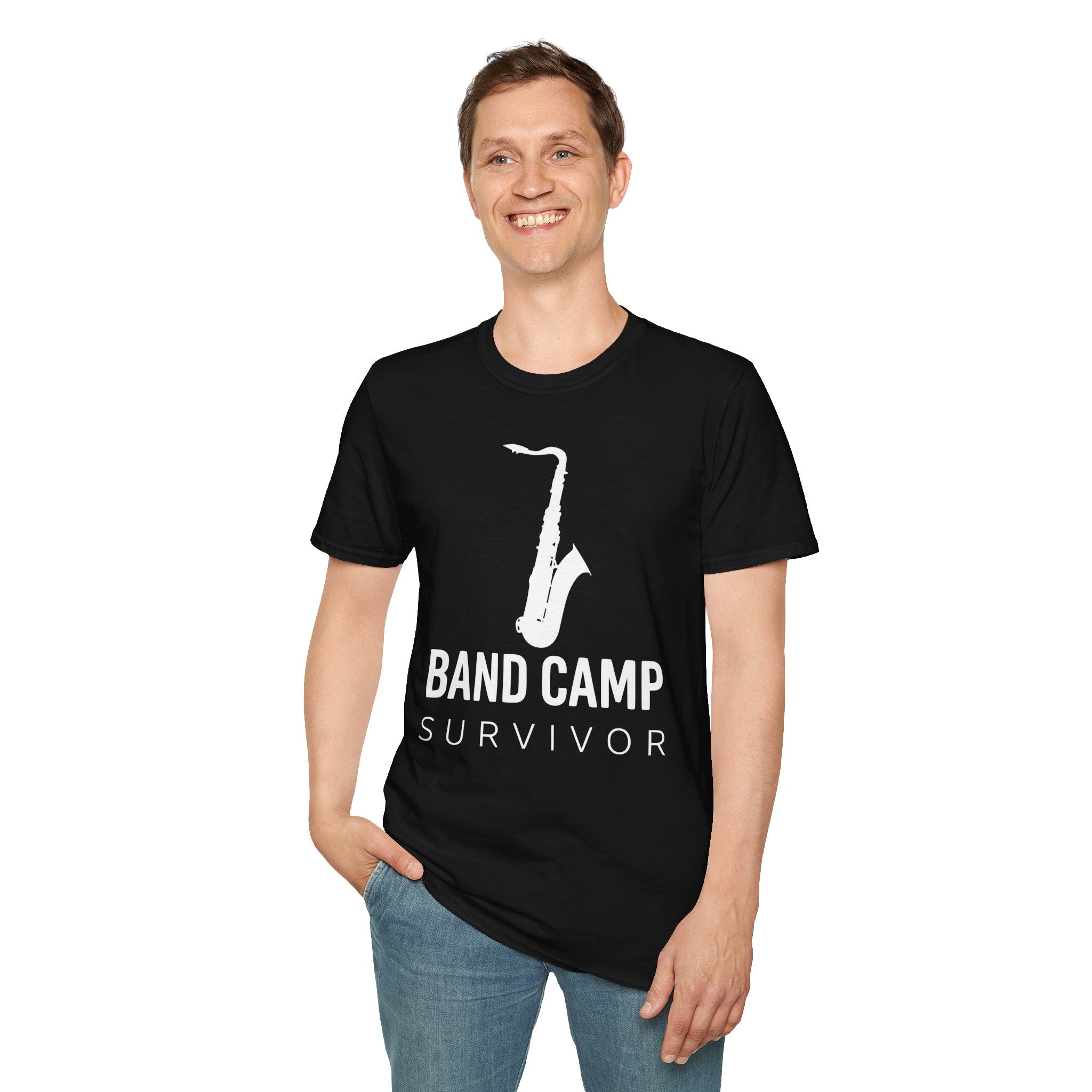 Band Camp Survivor Saxophone T-shirt