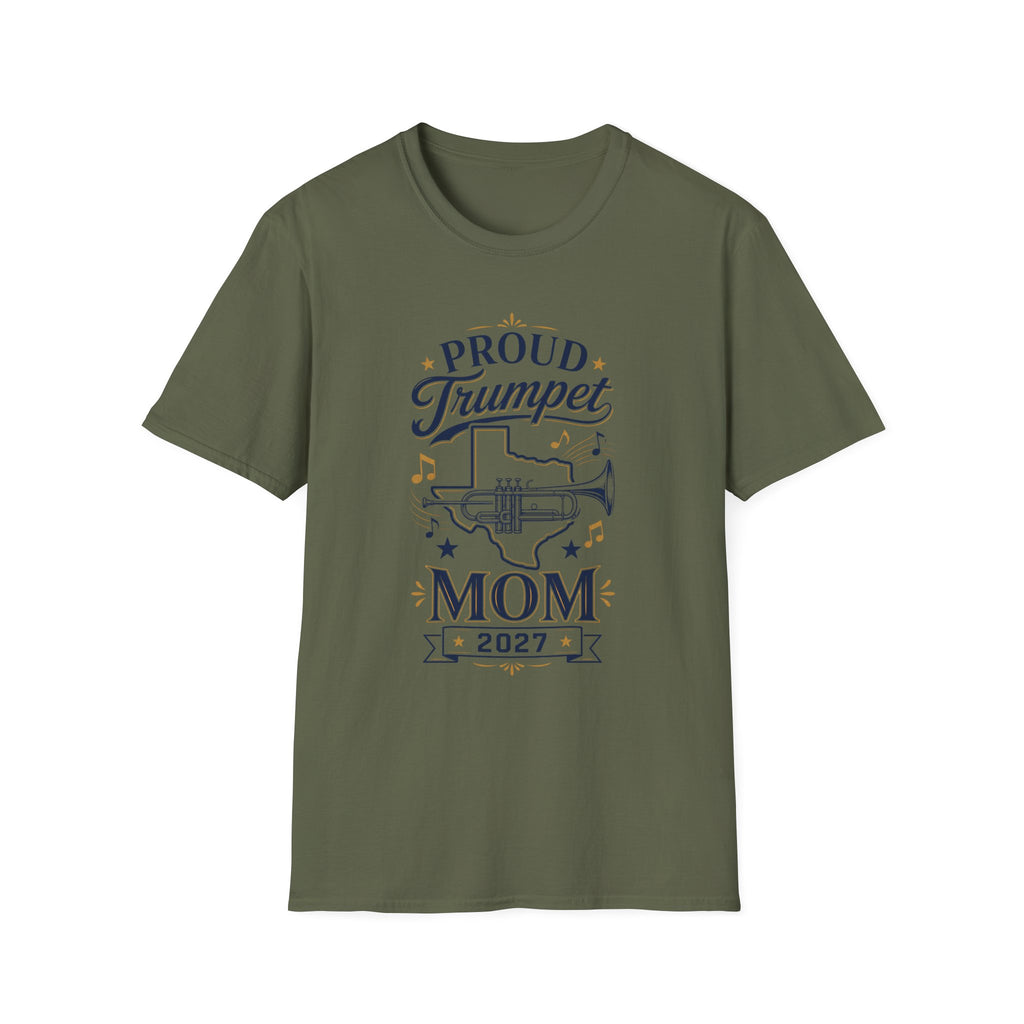 Proud Trumpet Mom 2027 TX T-shirt