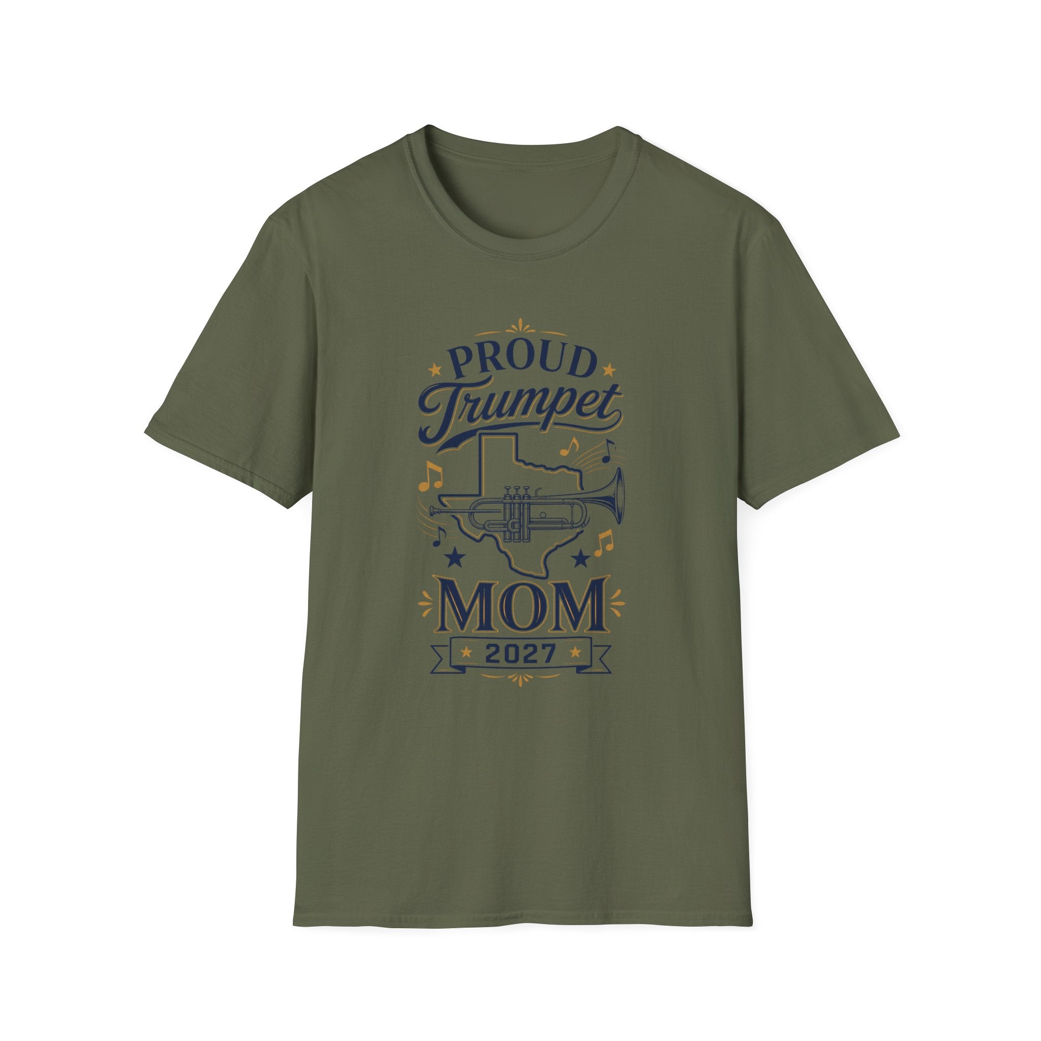 Proud Trumpet Mom 2027 TX T-shirt