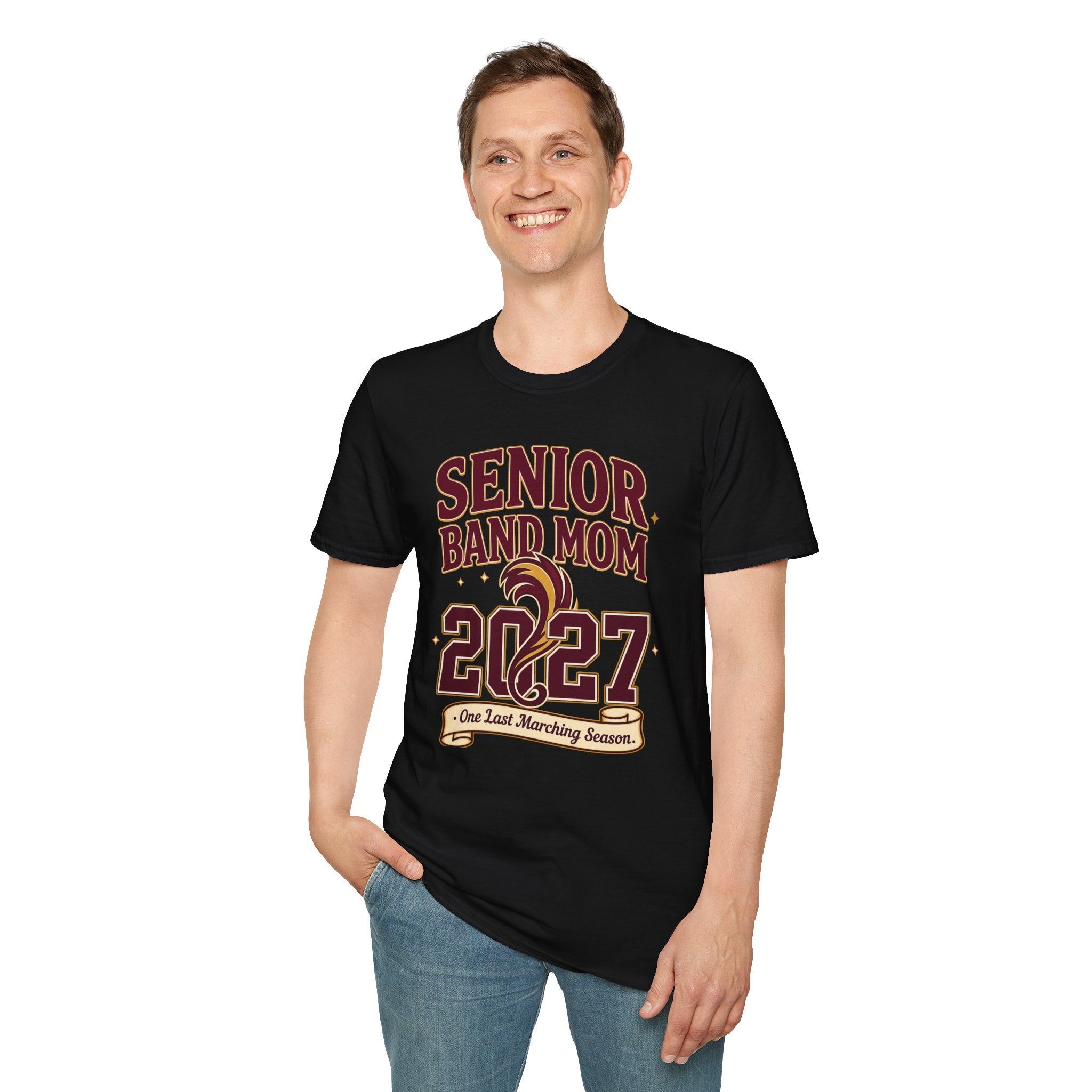 Senior Band Mom 2027 One Last Marching Season T-shirt