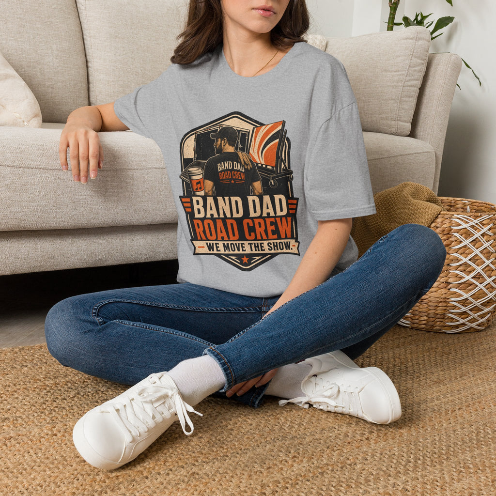 Band Dad Road Crew We Move the Show T-shirt