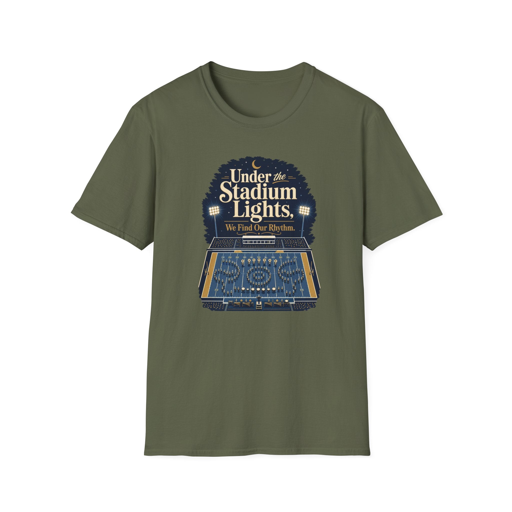 Under the Stadium Lights We Find Our Rhythm T-shirt