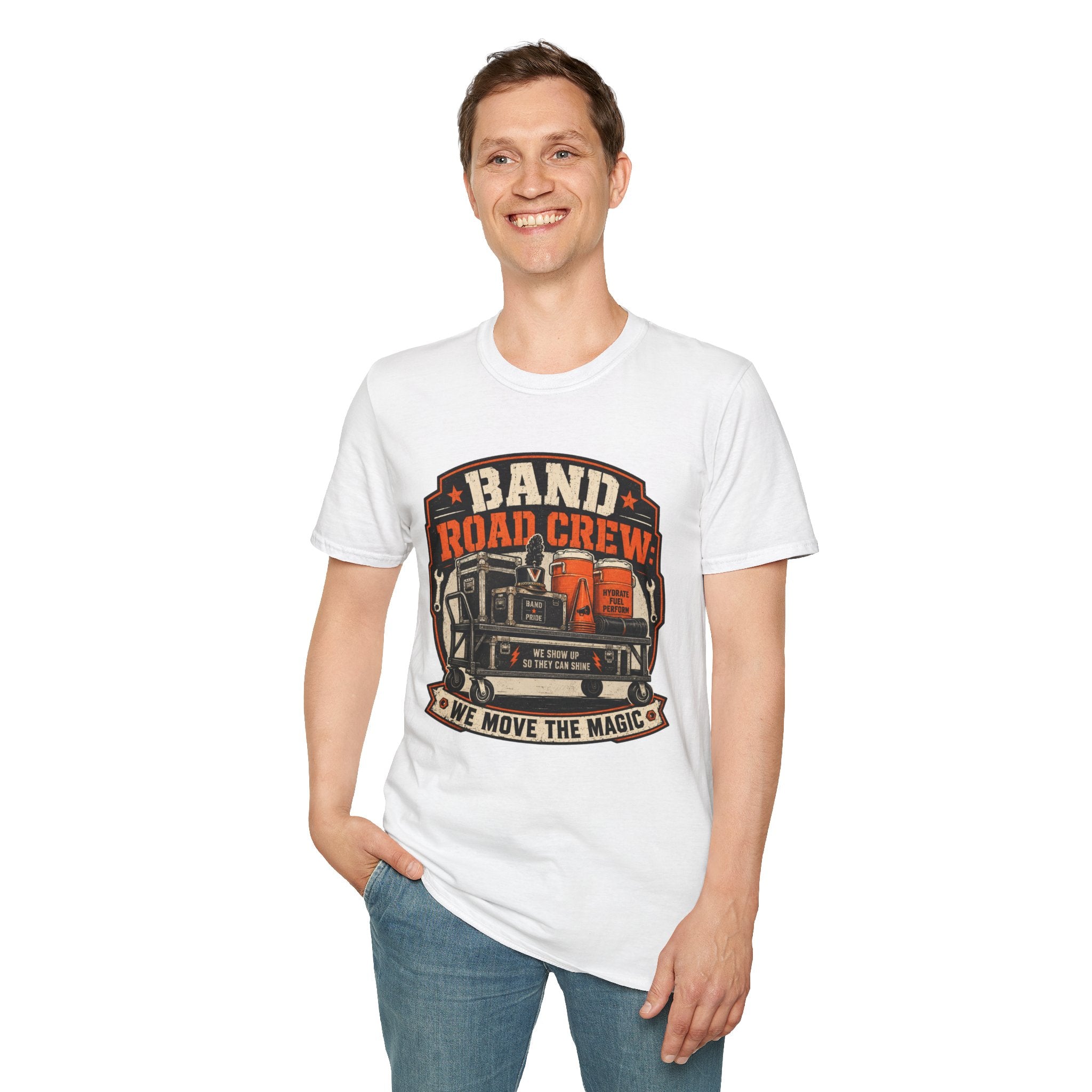 Band Road Crew We Move the Magic T-shirt