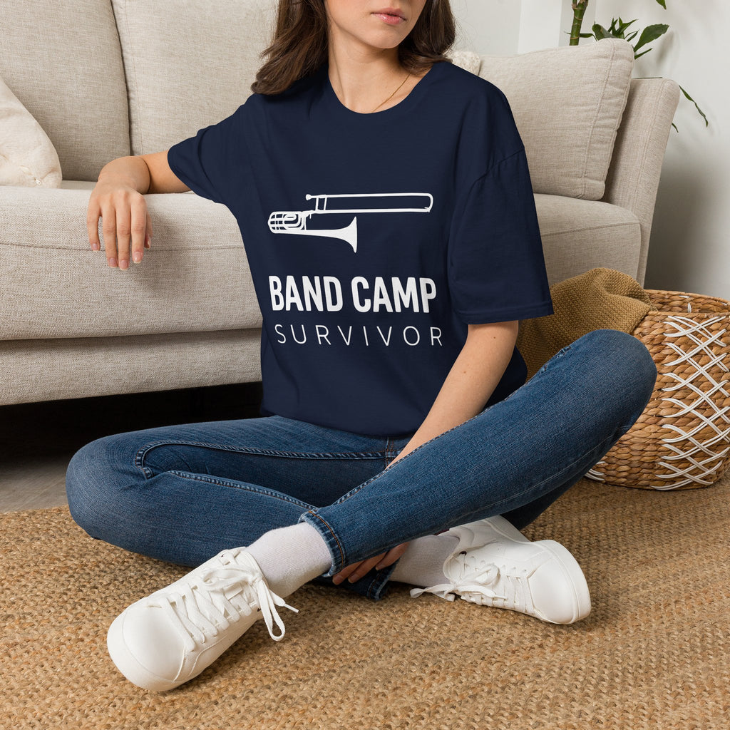 Band Camp Survivor Trombone T-shirt