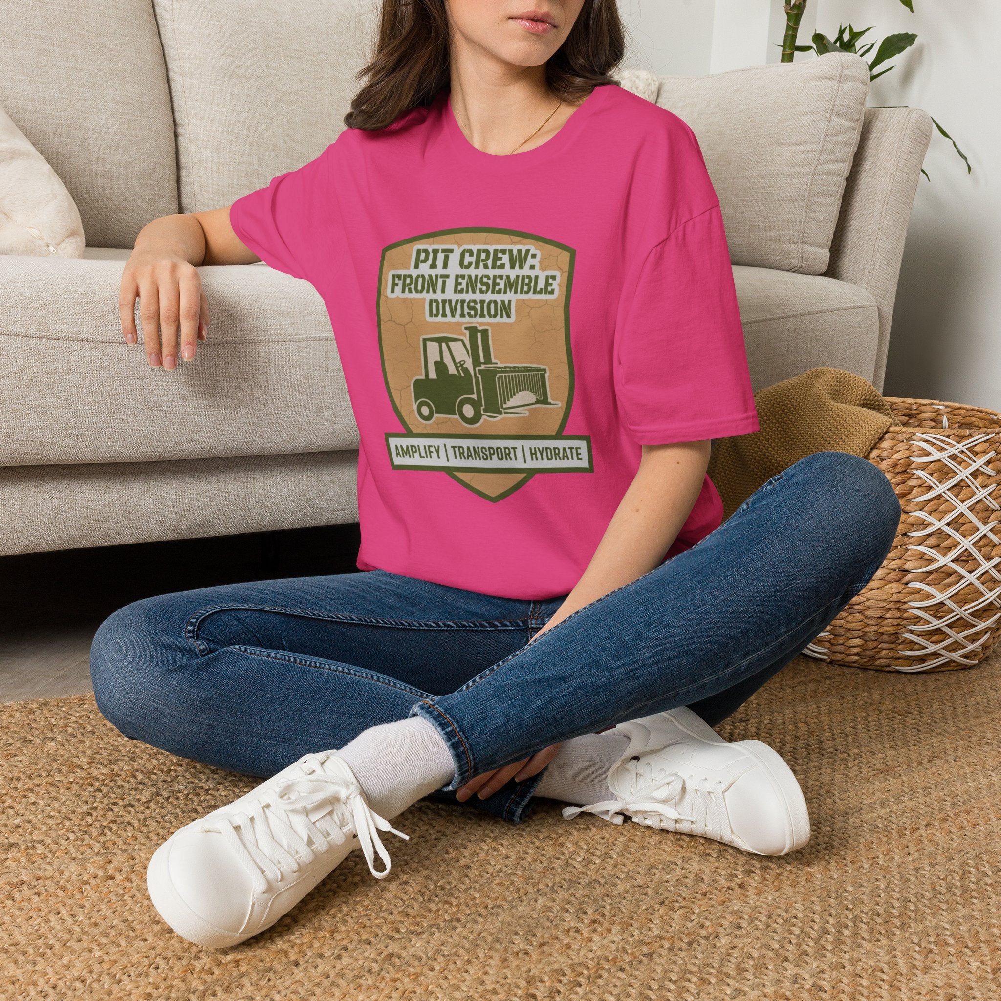Pit Crew: Front Ensemble Division T-shirt