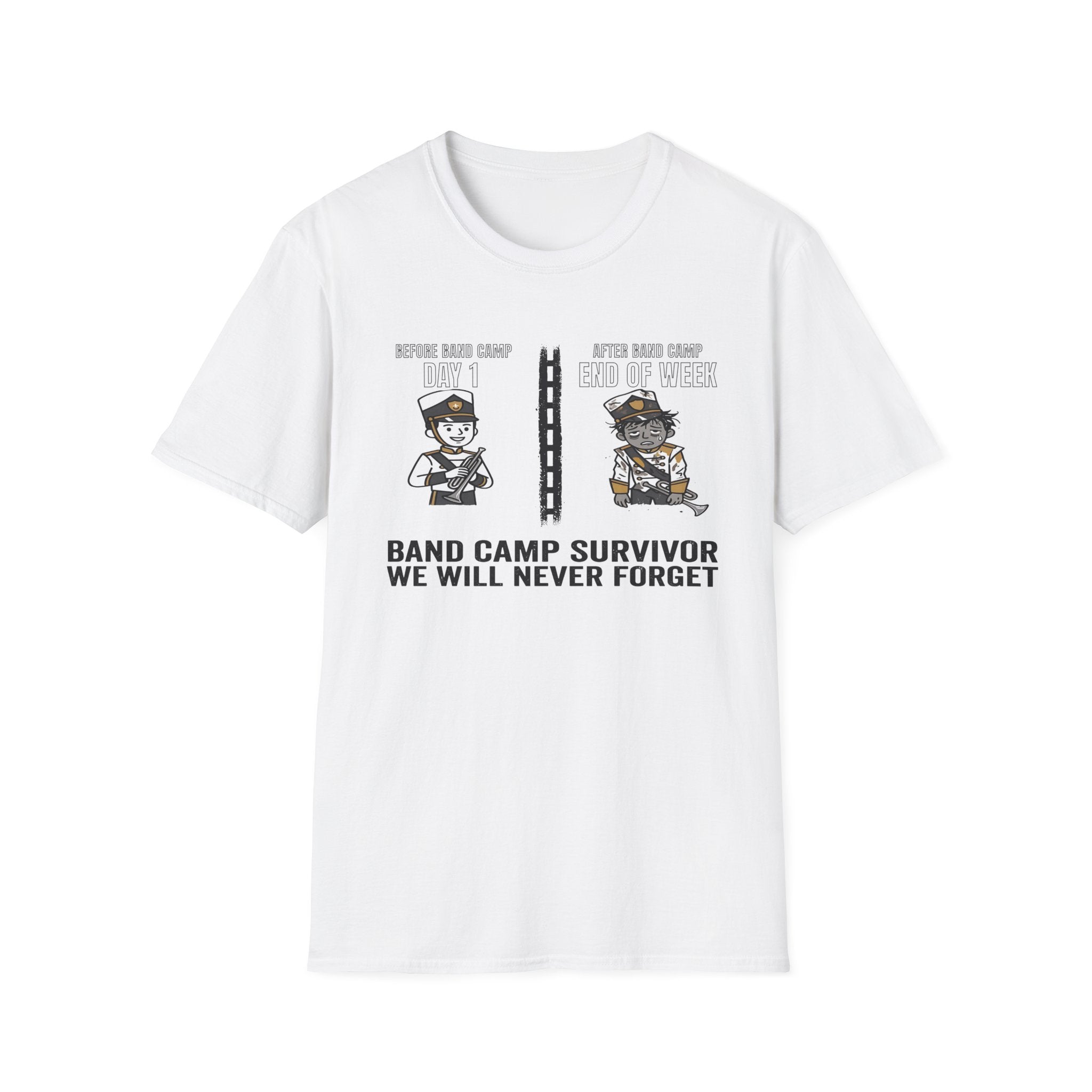 Before and After Band Camp T-shirt