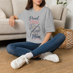 Proud Flute Mom Pink Texas T-shirt