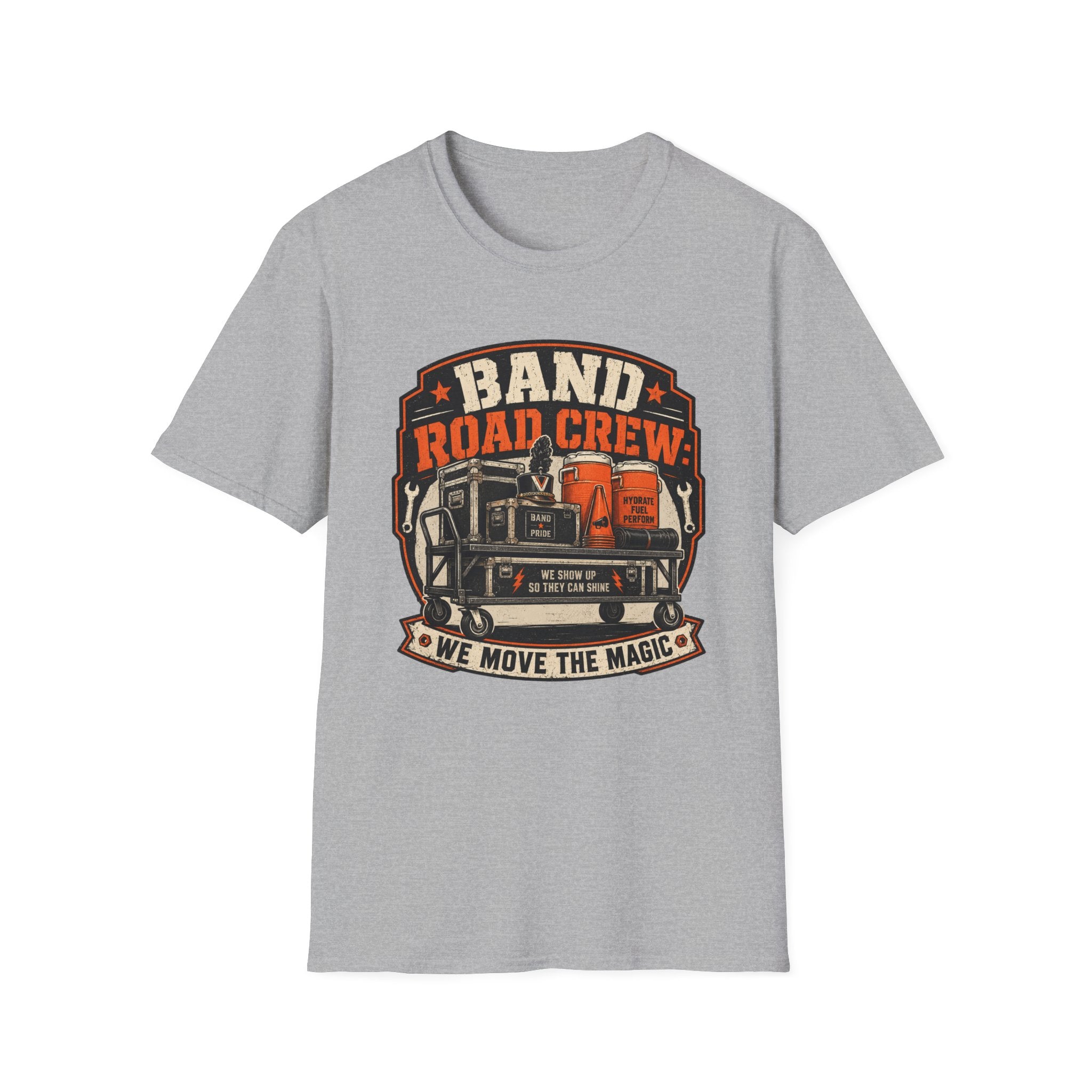 Band Road Crew We Move the Magic T-shirt