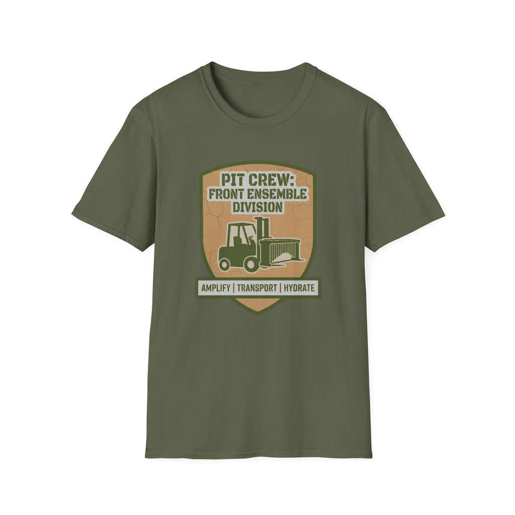 Pit Crew: Front Ensemble Division T-shirt