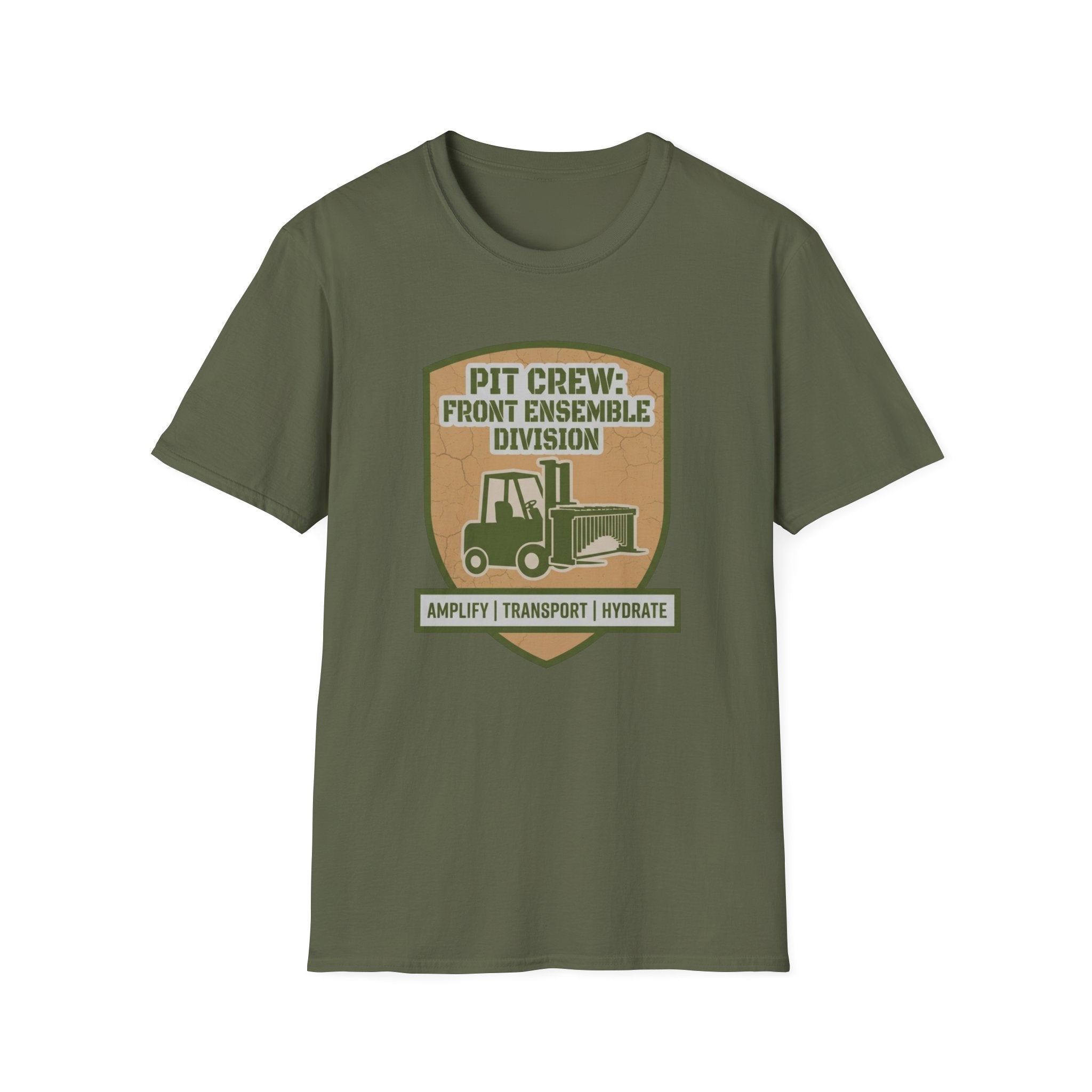 Pit Crew: Front Ensemble Division T-shirt