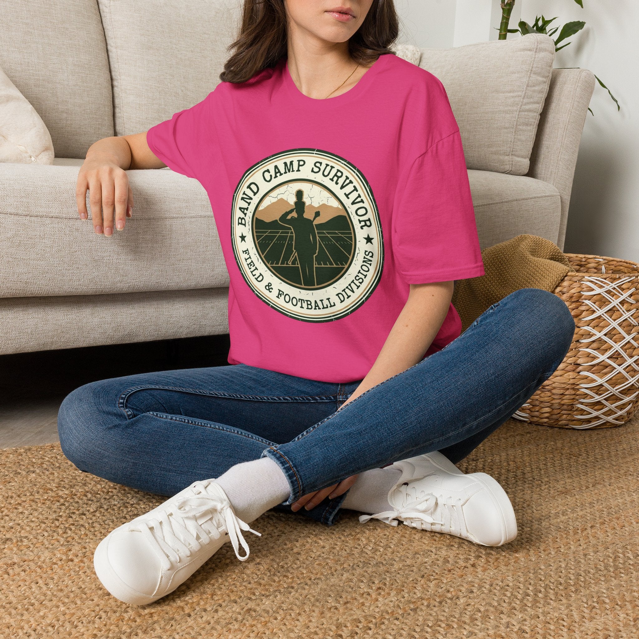 Band Camp Survivor Field and Football Division T-shirt