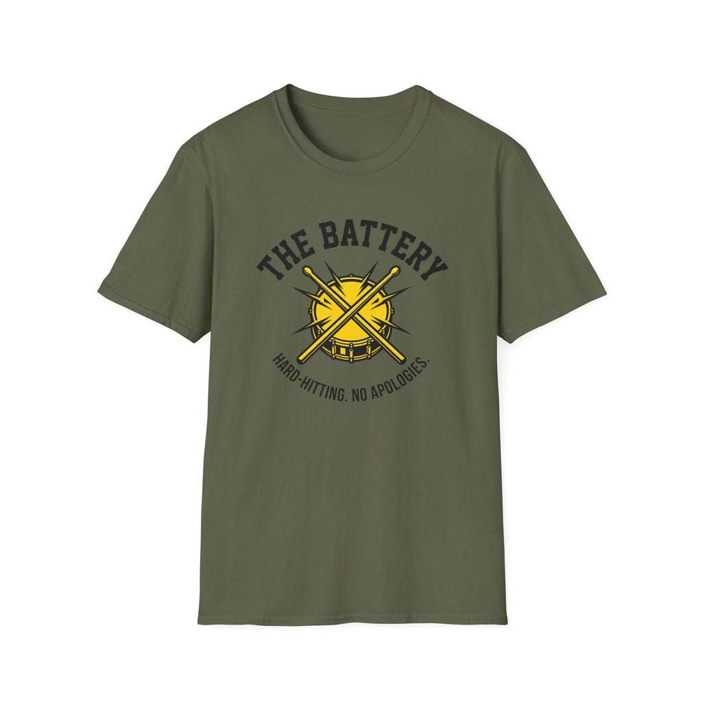 The Battery Hard Hitting No Apologies T-shirt