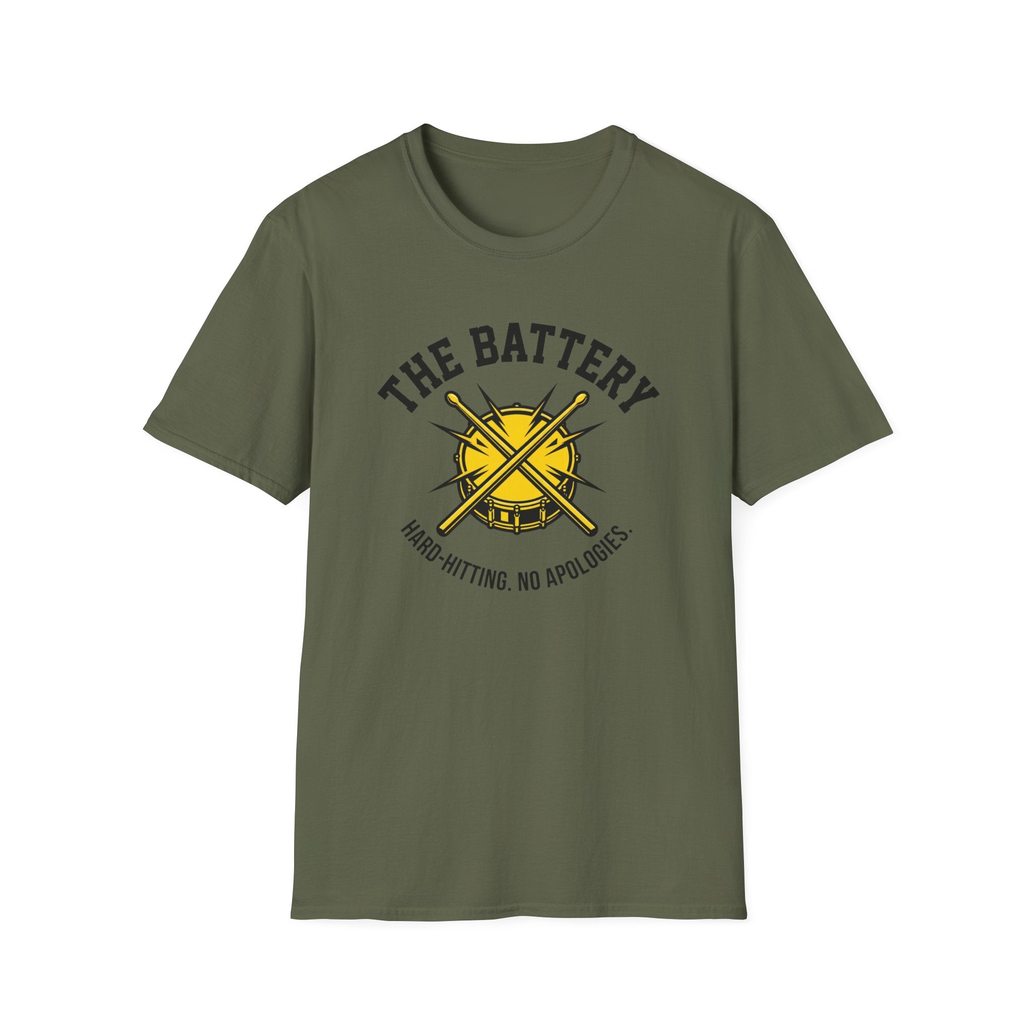 The Battery Hard Hitting No Apologies T-shirt