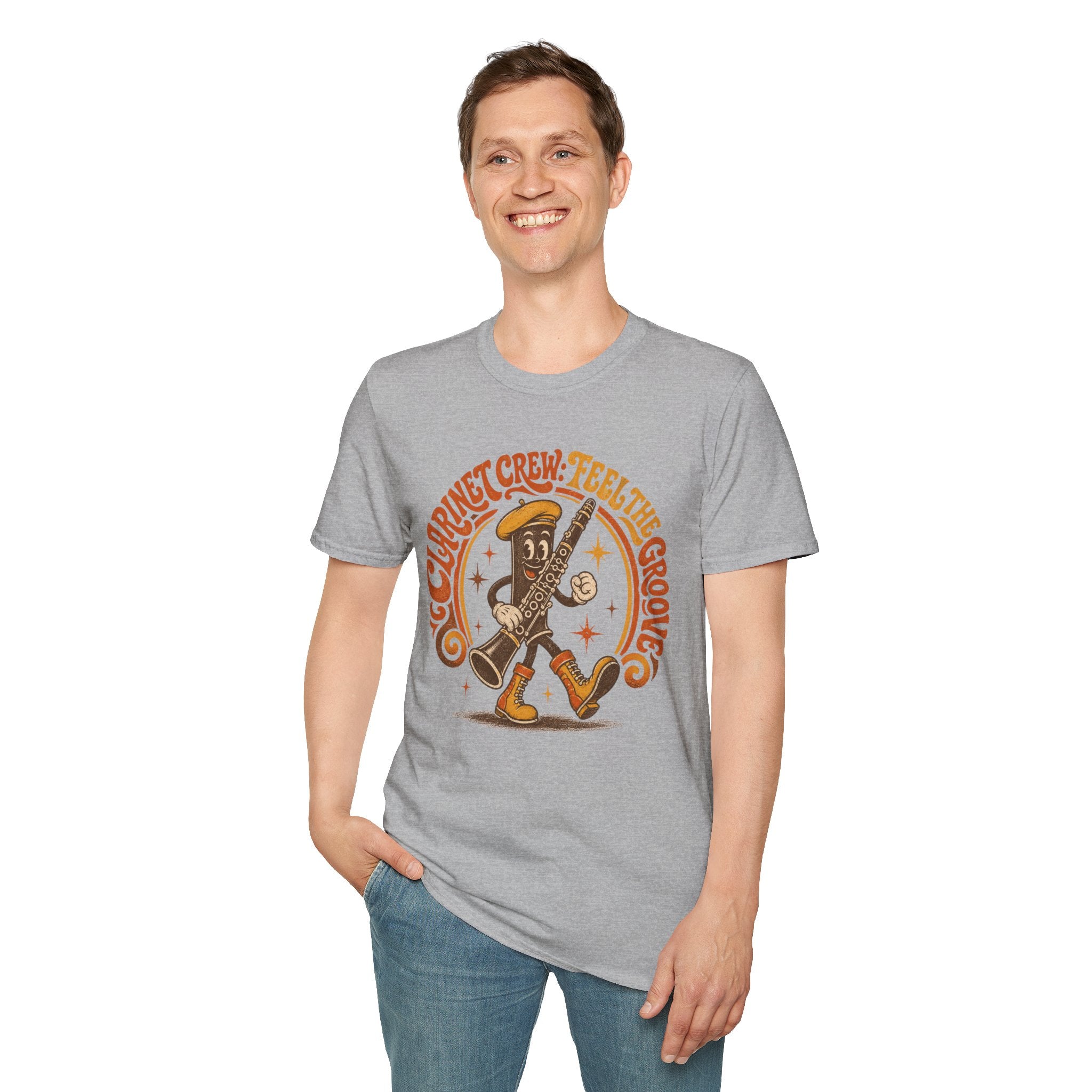 Clarinet Crew: Feel the Groove T-shirt