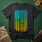 Marching Band American Flag T-shirt