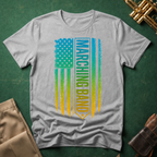 Marching Band American Flag T-shirt
