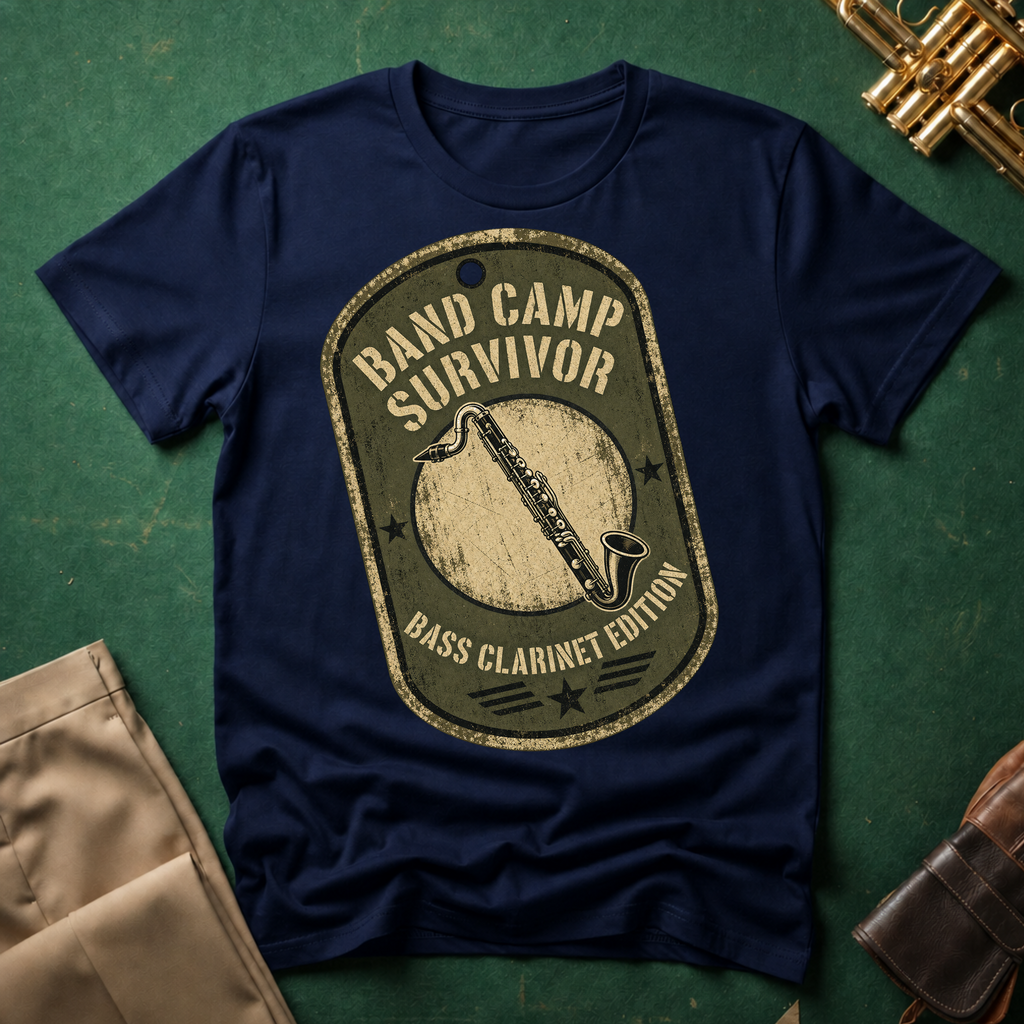 Band Camp Survivor Bass Clarinet Green Patch Edition
