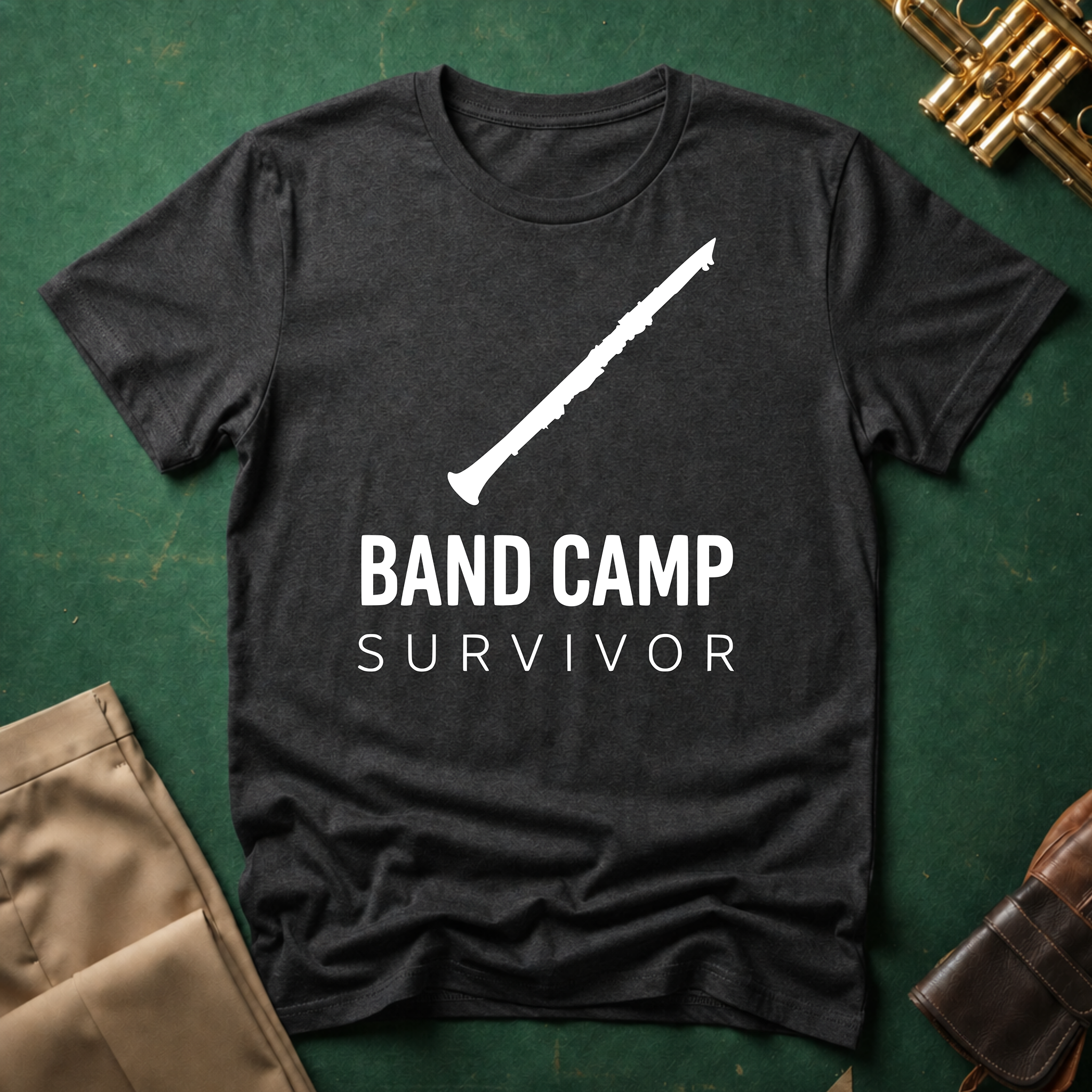 Band Camp Survivor Clarinet T-shirt