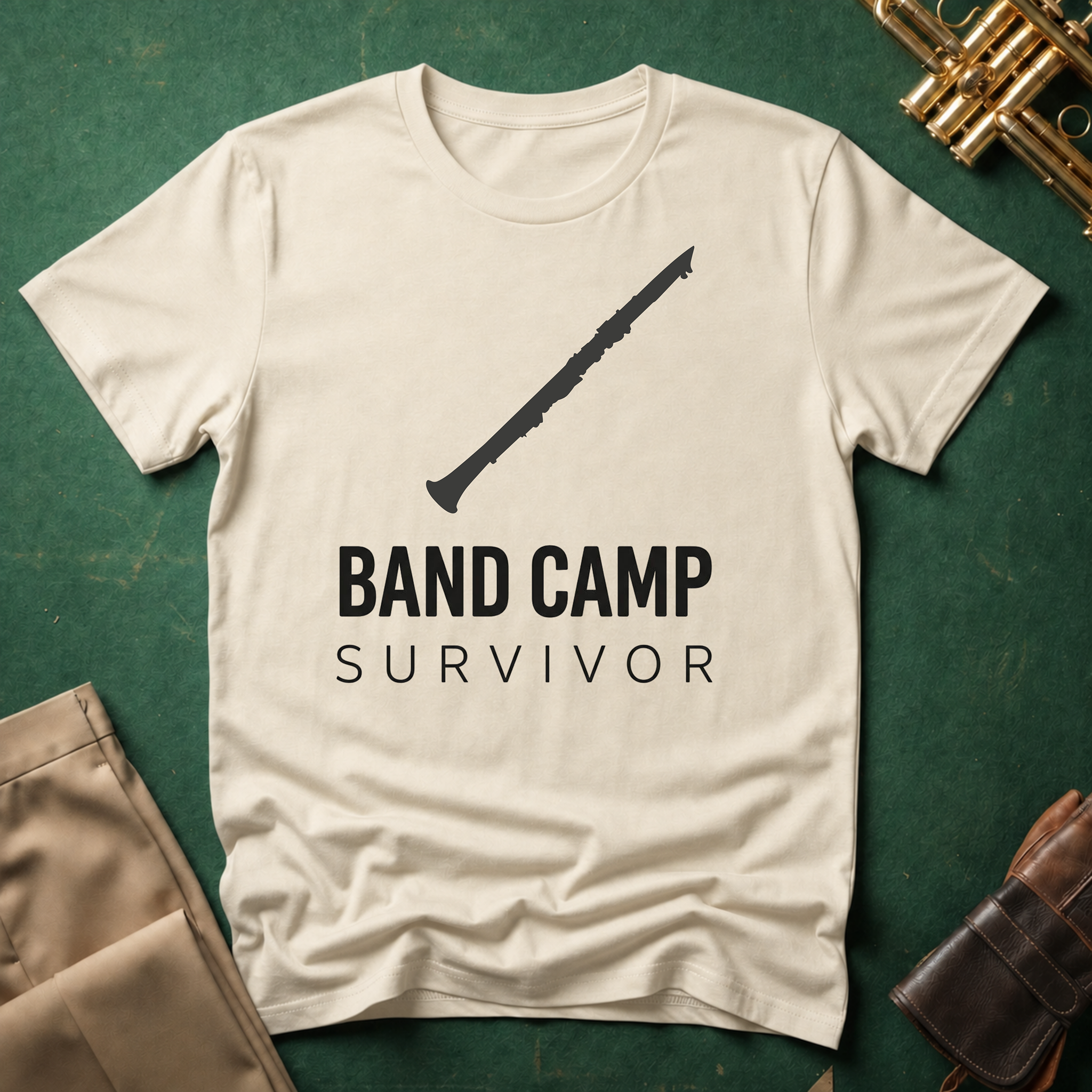 Band Camp Survivor Clarinet T-shirt