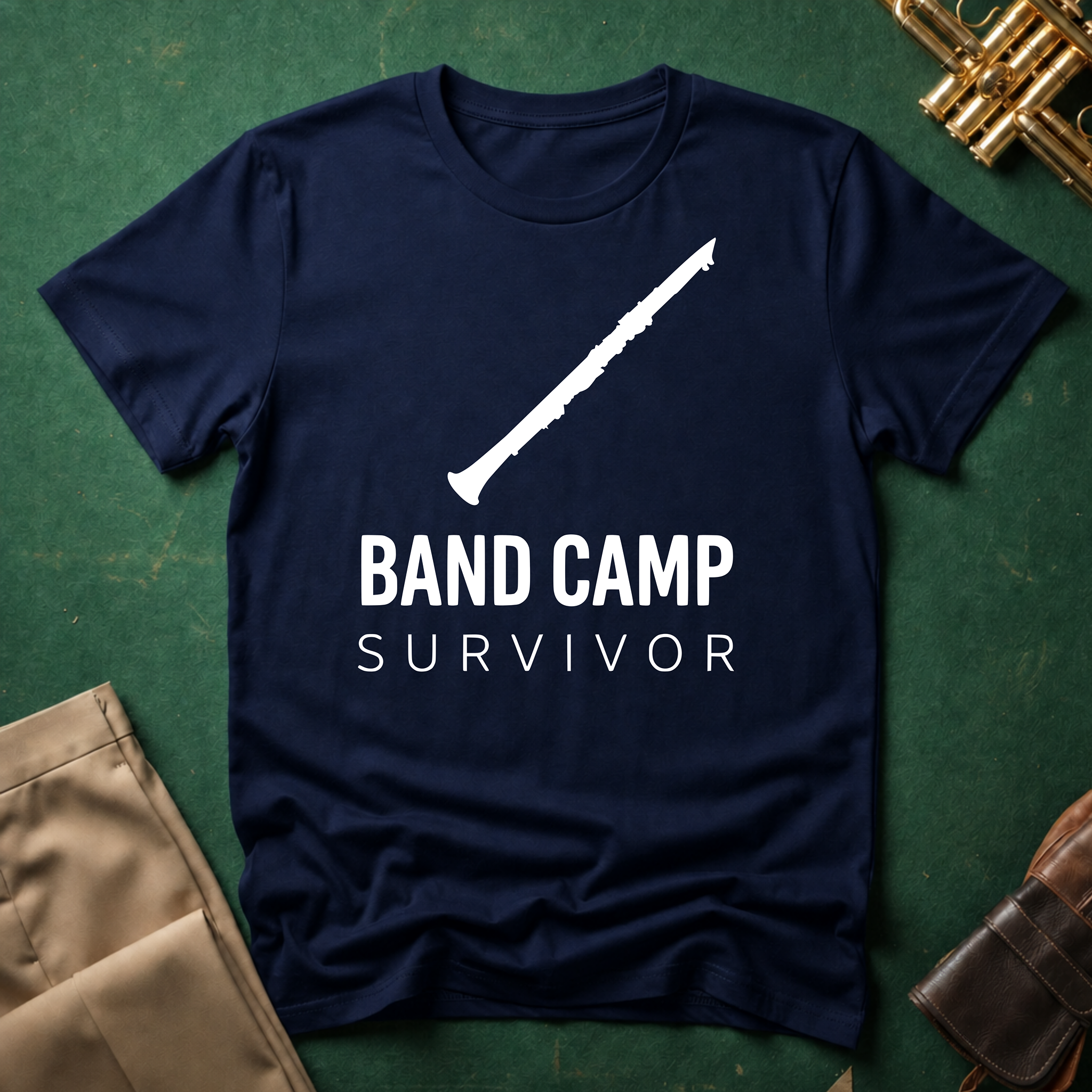 Band Camp Survivor Clarinet T-shirt
