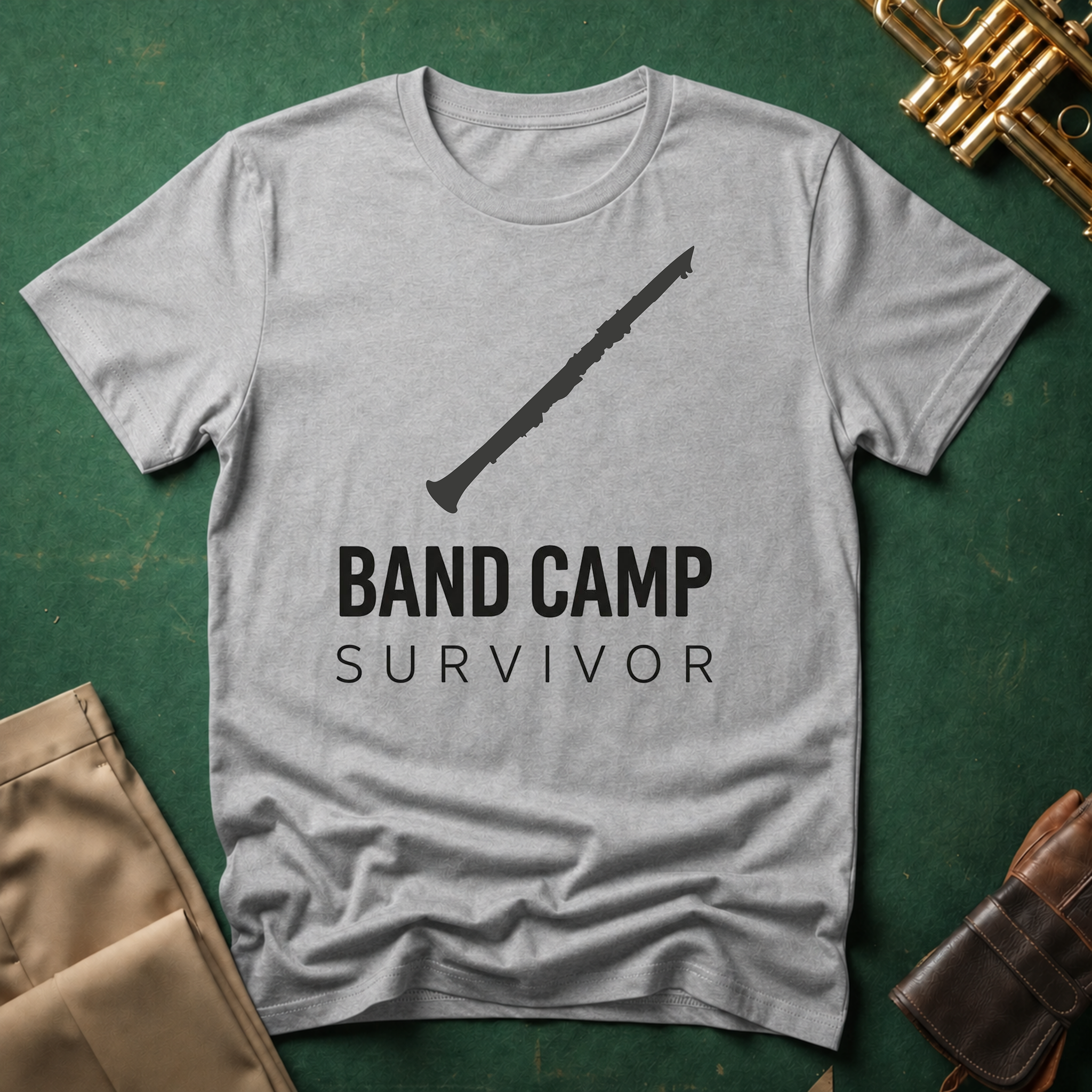 Band Camp Survivor Clarinet T-shirt