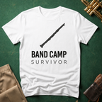 Band Camp Survivor Clarinet T-shirt
