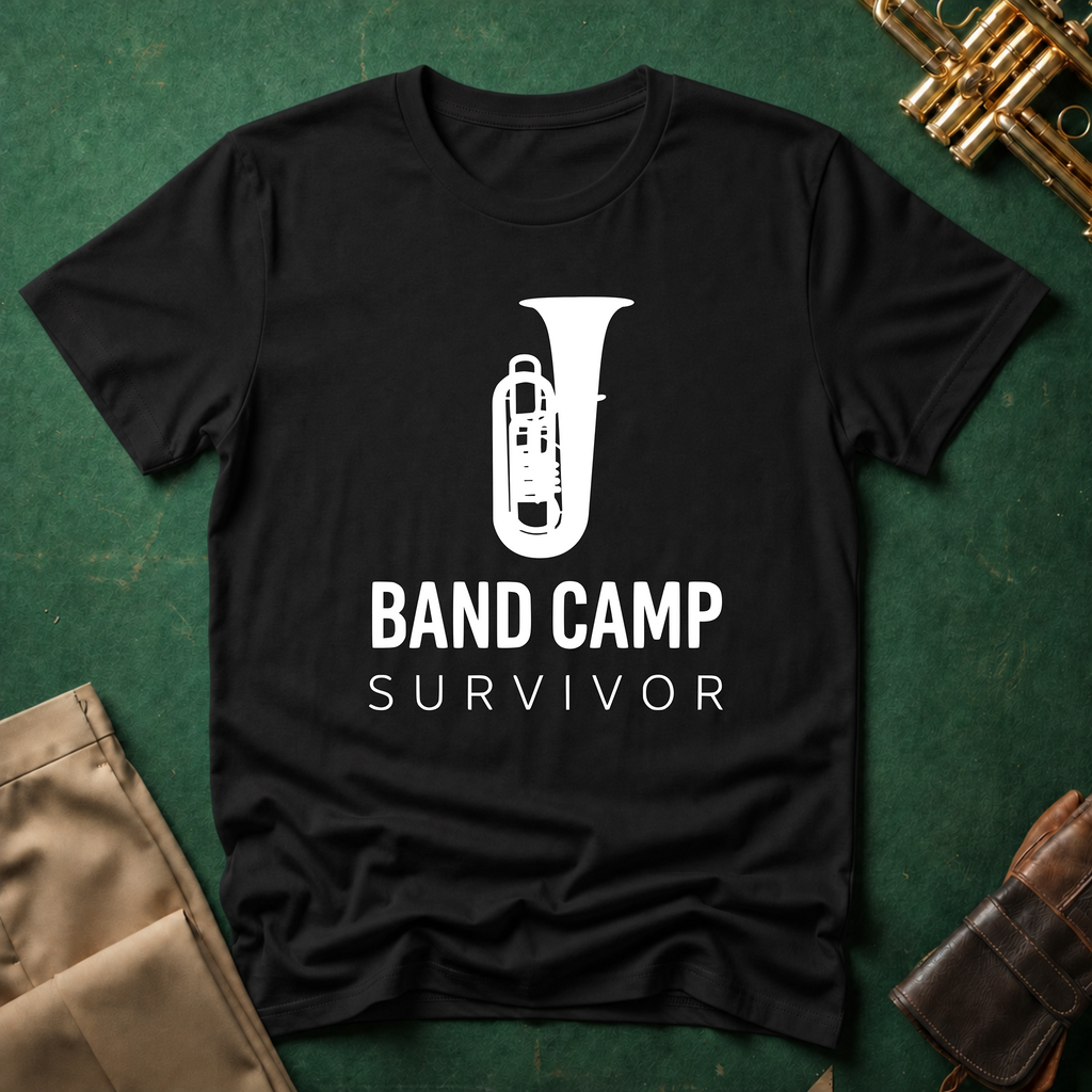 Band Camp Survivor Euphonium T-shirt