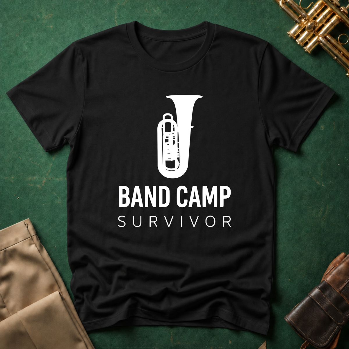 Band Camp Survivor Euphonium T-shirt