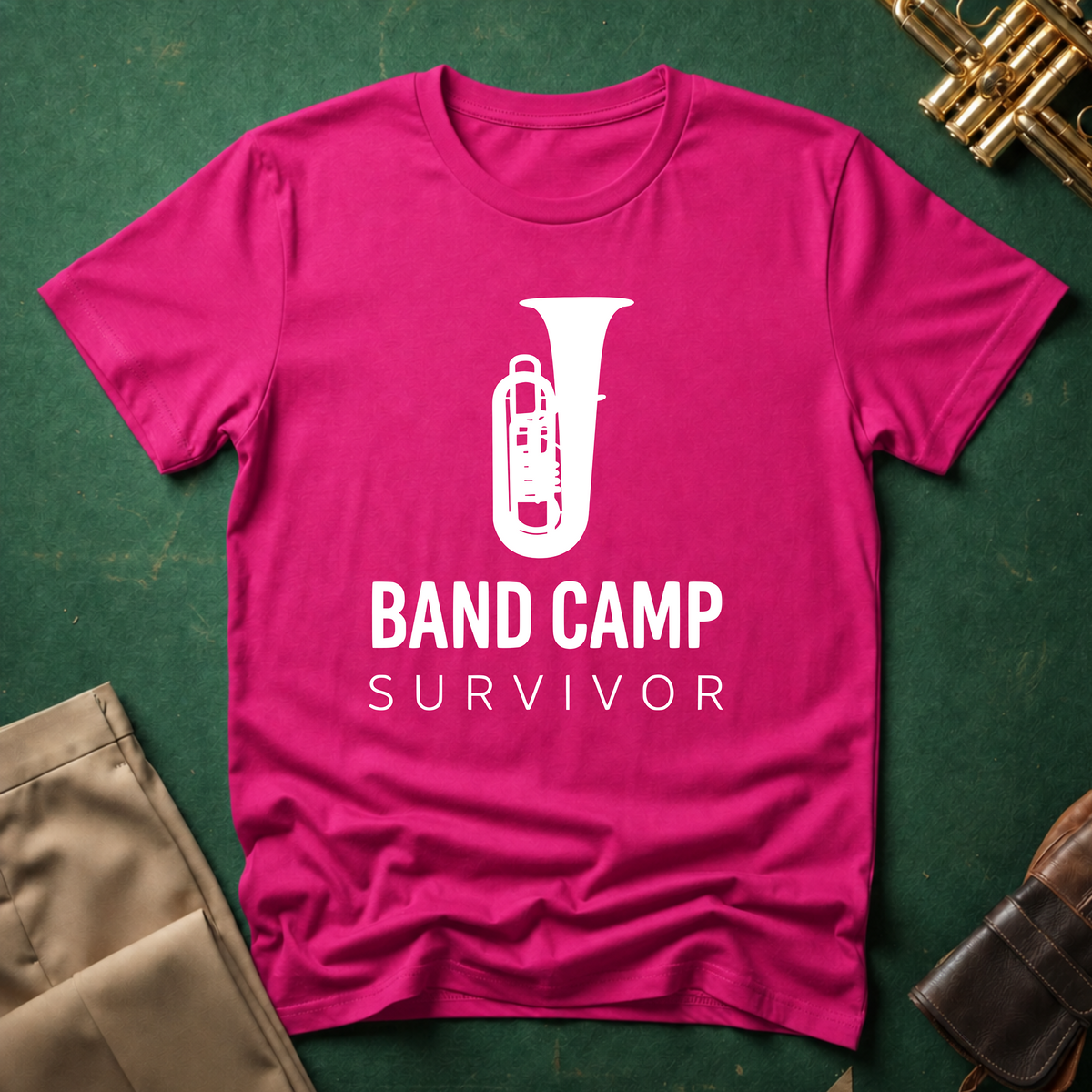 Band Camp Survivor Euphonium T-shirt