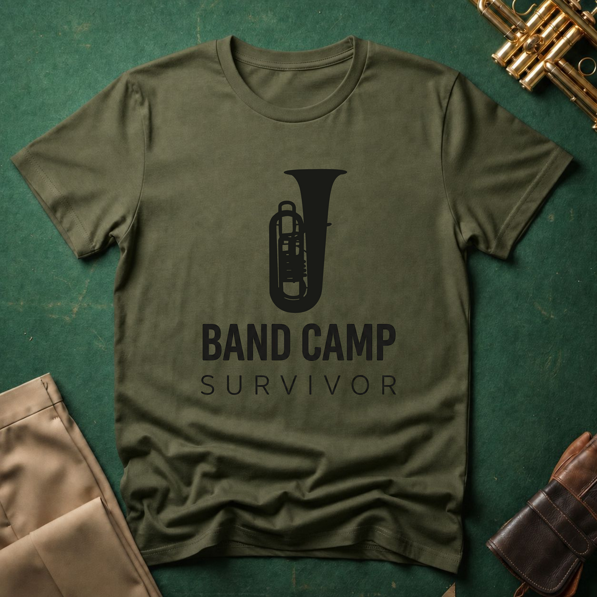 Band Camp Survivor Euphonium T-shirt