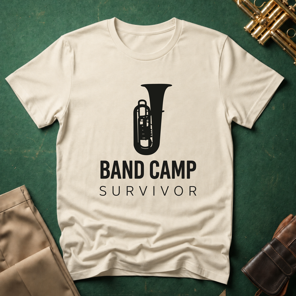 Band Camp Survivor Euphonium T-shirt