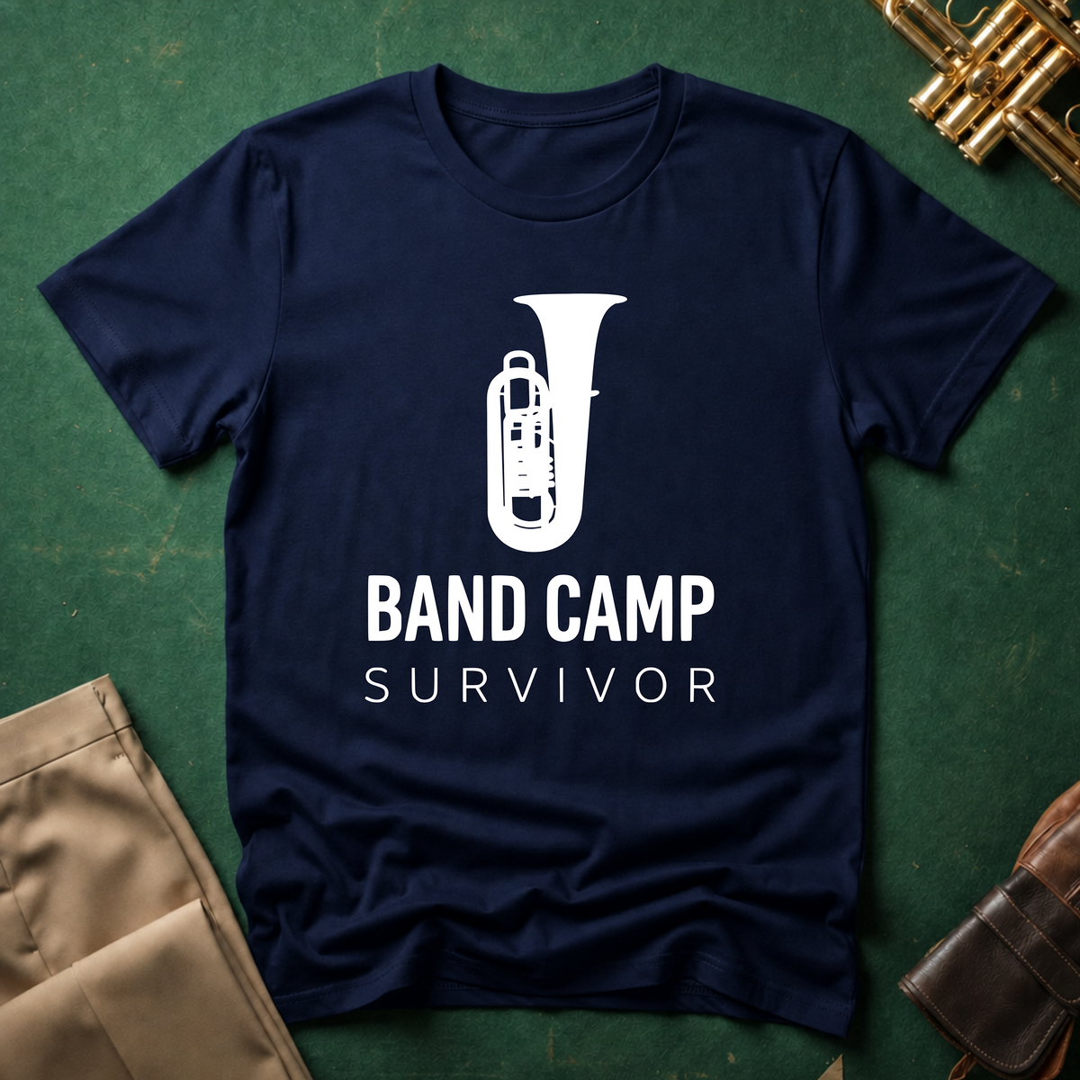 Band Camp Survivor Euphonium T-shirt
