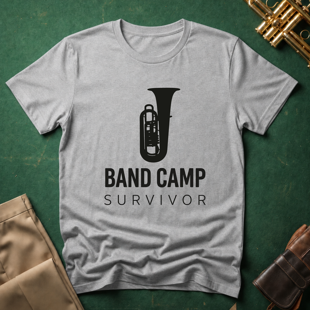 Band Camp Survivor Euphonium T-shirt