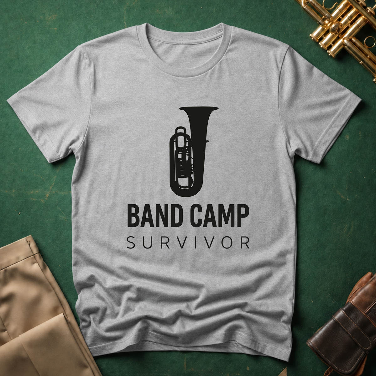 Band Camp Survivor Euphonium T-shirt