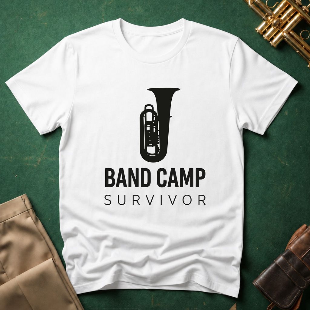 Band Camp Survivor Euphonium T-shirt