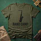 Band Camp Survivor Saxophone T-shirt