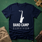Band Camp Survivor Saxophone T-shirt