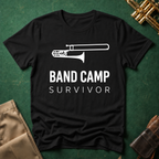 Band Camp Survivor Trombone T-shirt