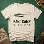 Band Camp Survivor Trombone T-shirt