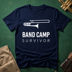 Band Camp Survivor Trombone T-shirt