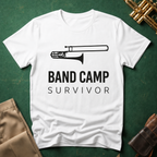 Band Camp Survivor Trombone T-shirt