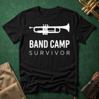 Band Camp Survivor Trumpet T-shirt