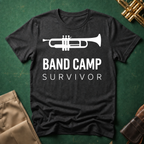 Band Camp Survivor Trumpet T-shirt