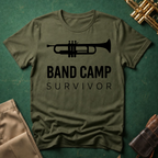 Band Camp Survivor Trumpet T-shirt