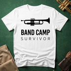 Band Camp Survivor Trumpet T-shirt