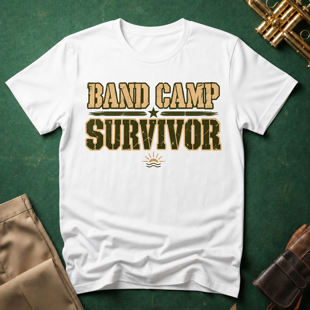Band Camp Survivor Sunrise T-shirt