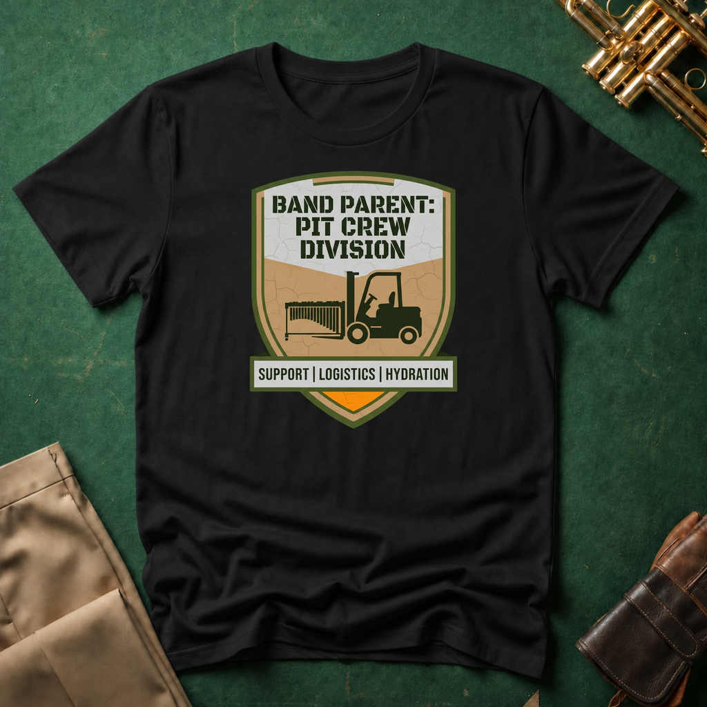 Band Parent Pit Crew Division T-shirt