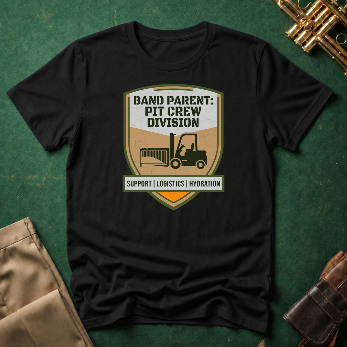 Band Parent Pit Crew Division T-shirt