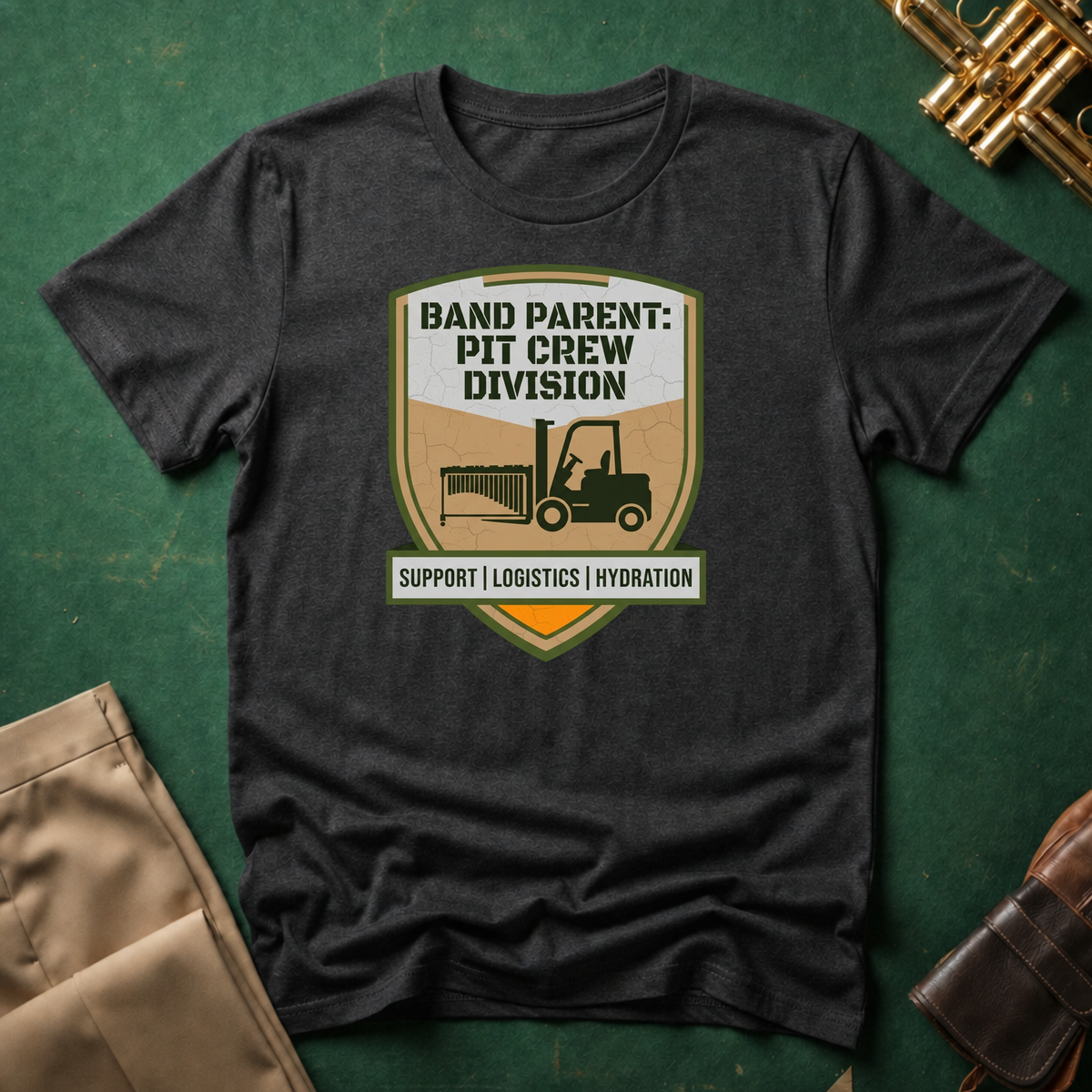 Band Parent Pit Crew Division T-shirt